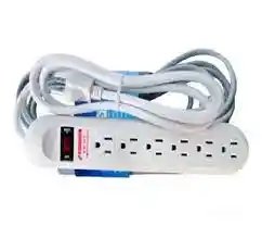 Multitoma Toma Multiple 6 Entradas X 5 Metros Regleta