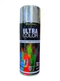 Pintura Spray Aerosol Plateado X400ml Ultracolor