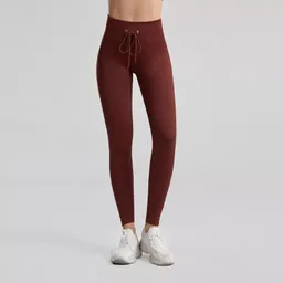 Pantalon Mallas Yoga Vino Tinto