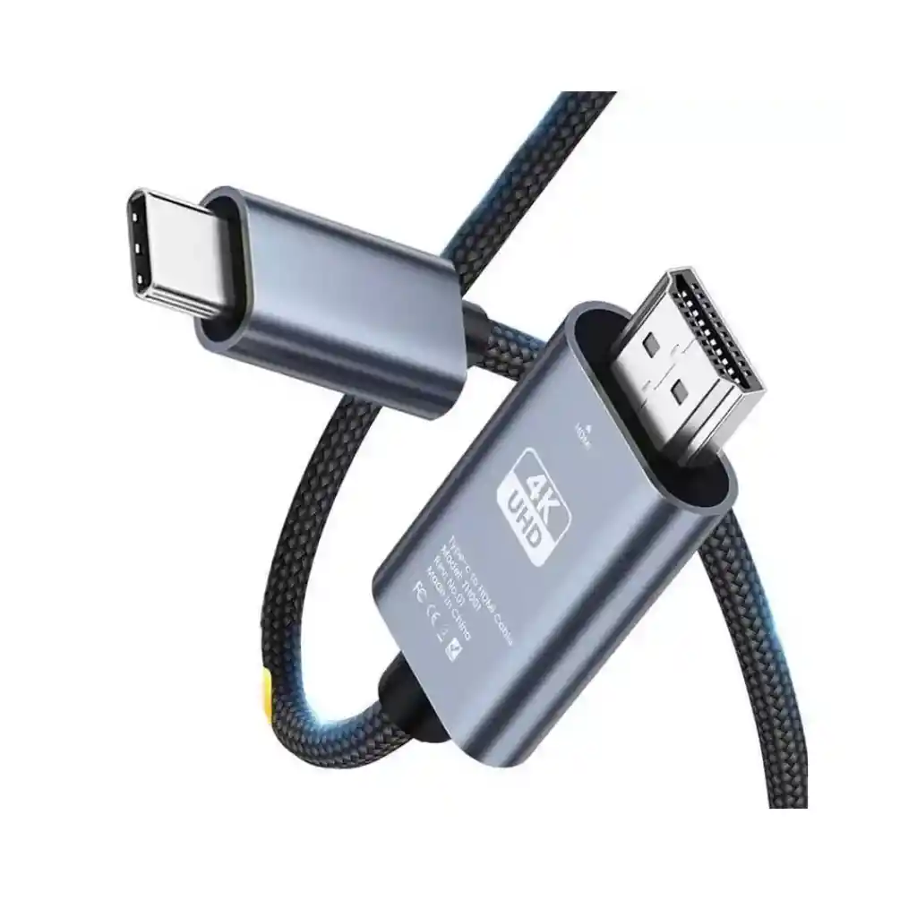 Cable Usb 3.1 Tipo C A Hdmi 4k 30hz De 2m Para Pc Celular