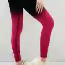 Leggins Yoga Bicolor Fuccia -negro Push Up