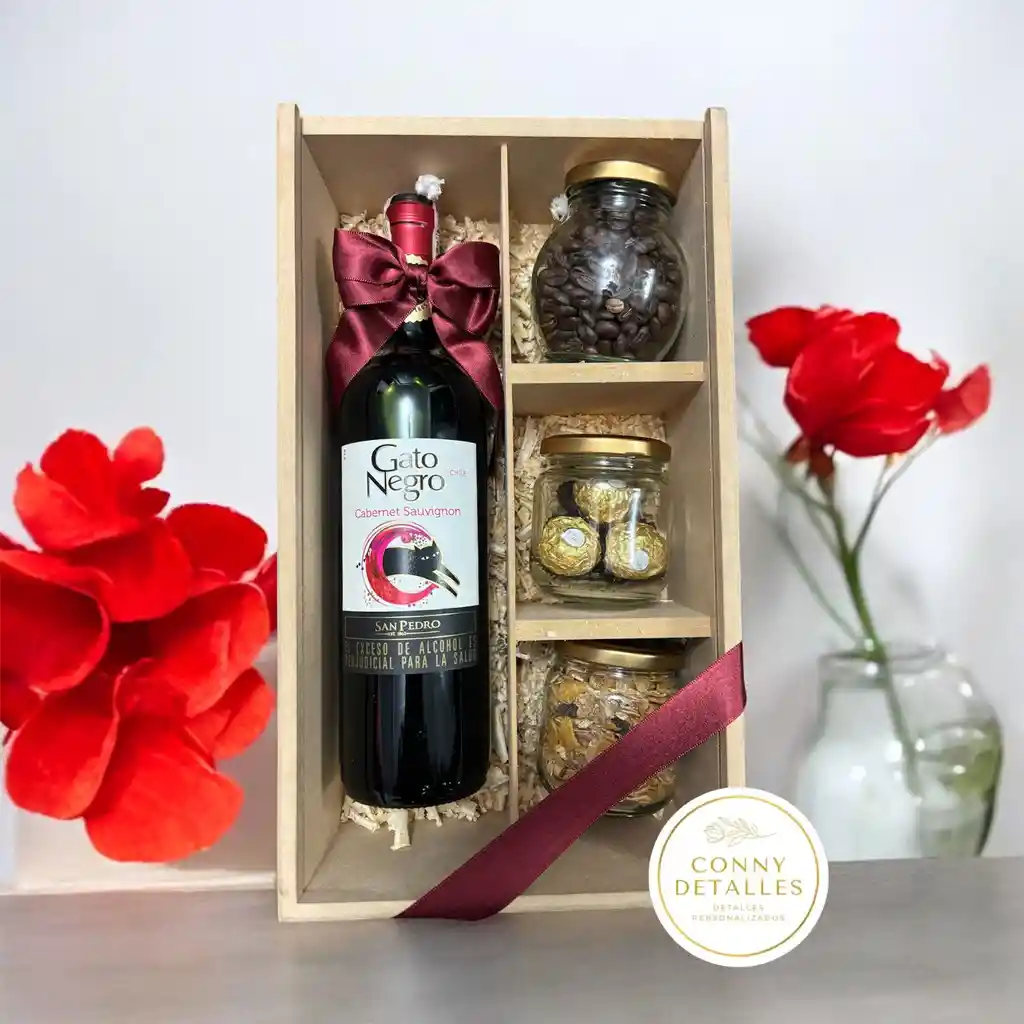 Caja De Vino Y Gourmet Exclusiva