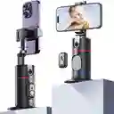 Soporte De Celular De Seguimiento Facial Automático De 360º Y Obturador Selfie Bluetooth Recargable Tipo C