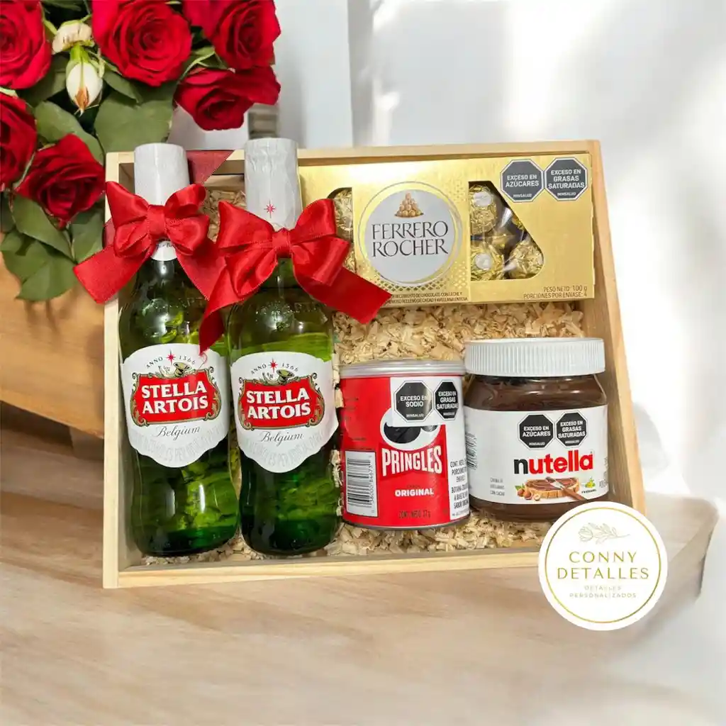 Caja Gourmet De Tendencia: Stella Artois Y Snacks