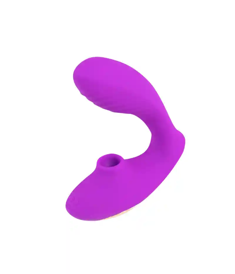 Vibrador Succionador Doble Estimulación Recargable Helsy Ohlala