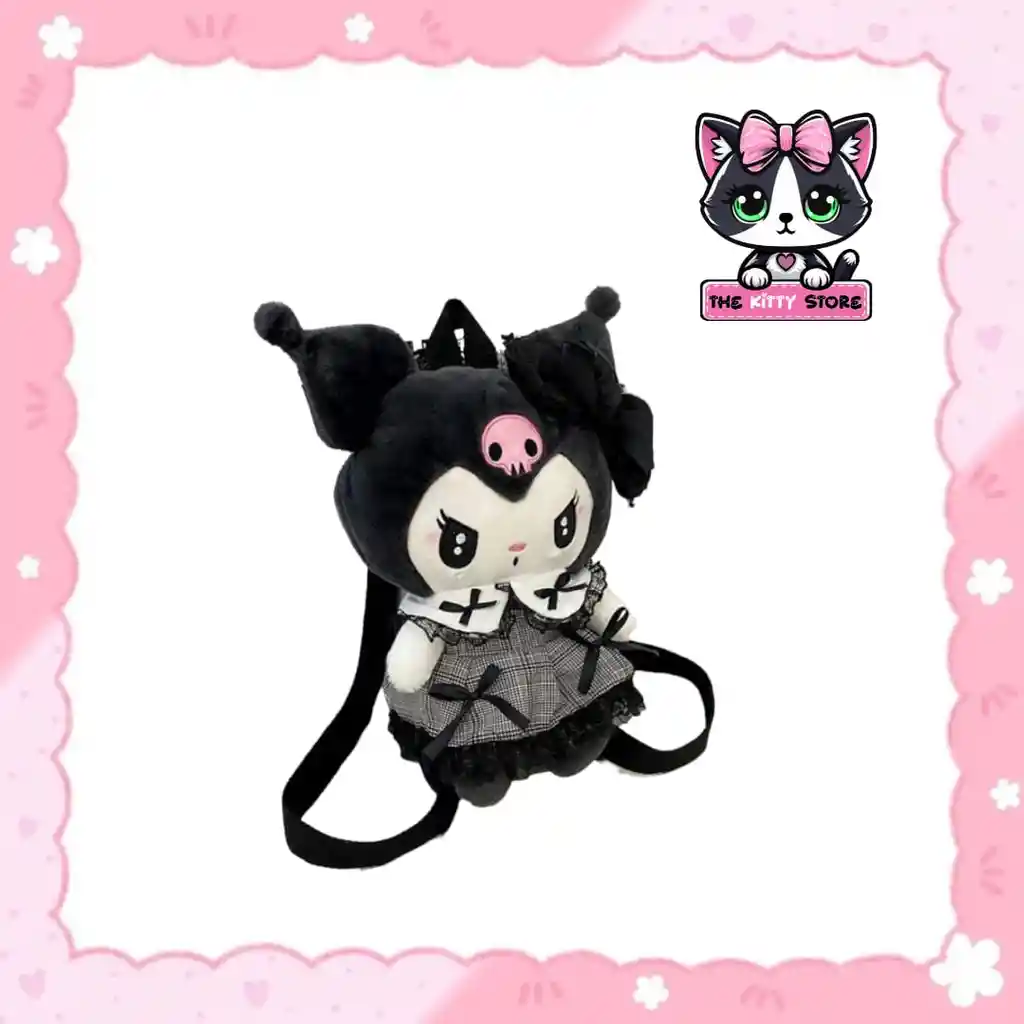 Mochila Kuromi Dark