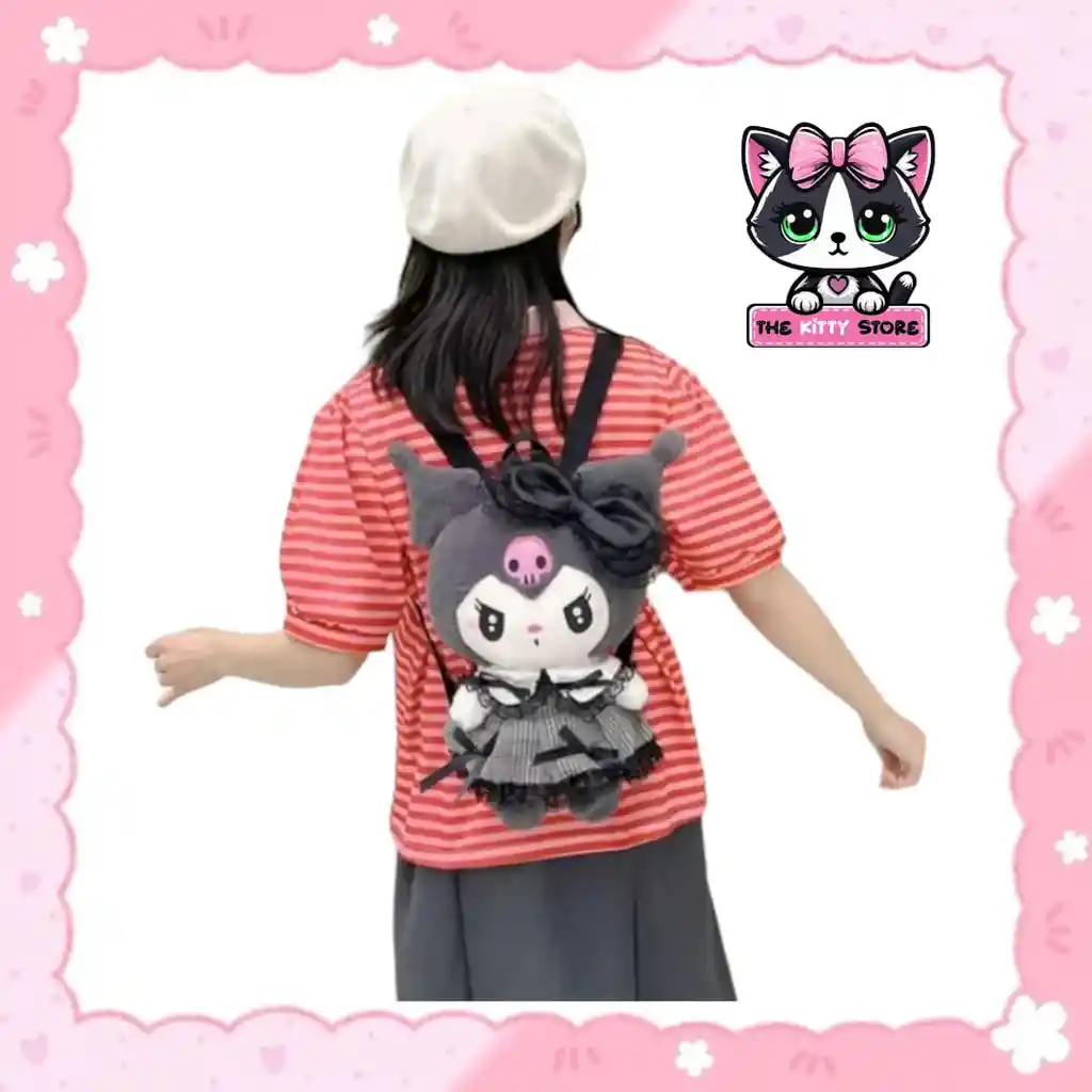 Mochila Kuromi Dark