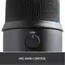 Micrófono Streaming Usb De Condensador Blue Yeti Pc Mac Negro