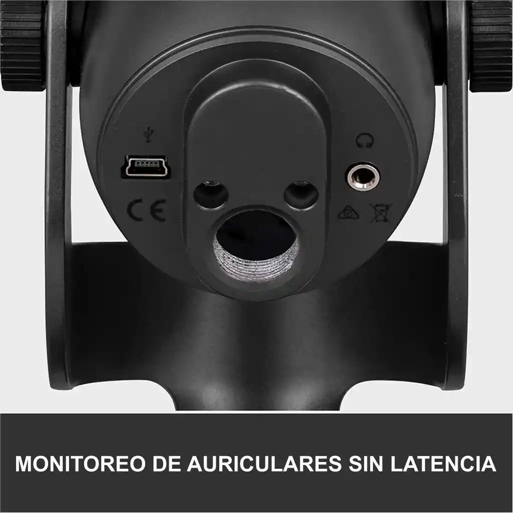 Micrófono Streaming Usb De Condensador Blue Yeti Pc Mac Negro