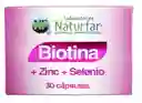 Naturfar Biotina + Zinc + Selenio