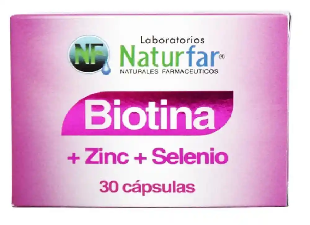 Naturfar Biotina + Zinc + Selenio