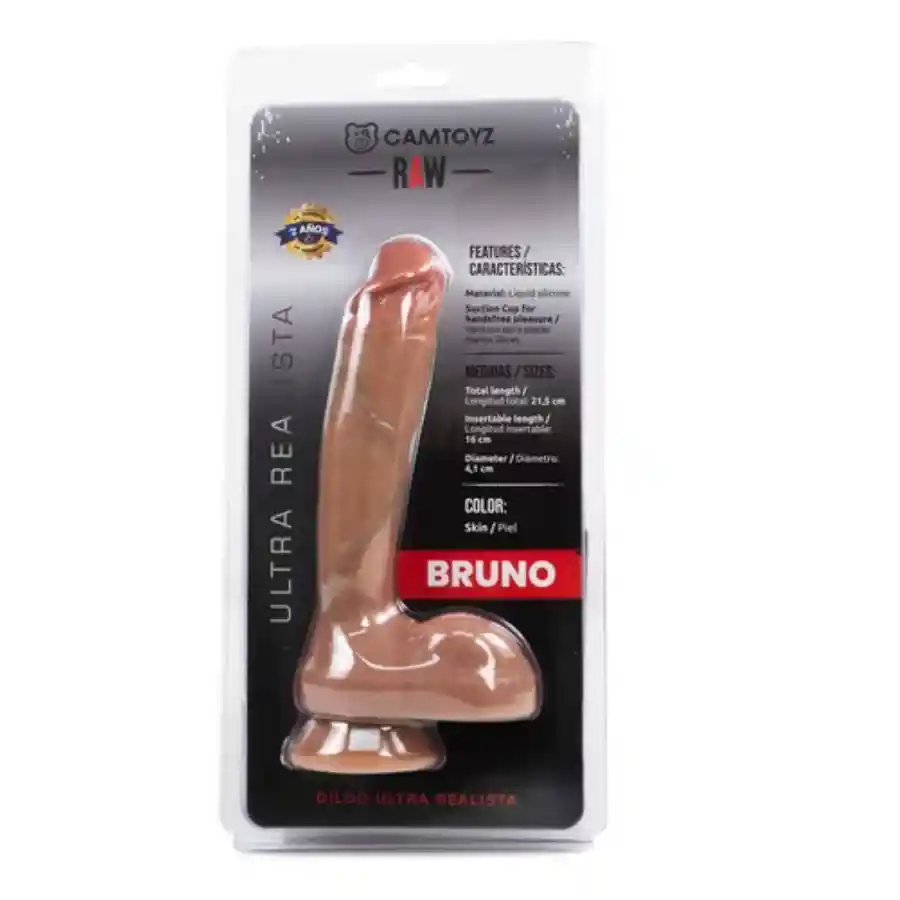 Dildo Ultra Realista Bruno Camtoyz