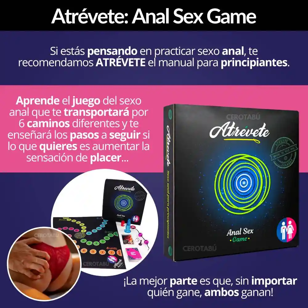 Juego De Mesa Erotico Atrevete Escalera Adultos Sexo Anal Hetero