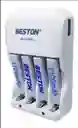 Baterias Beston Aa/aaa Recargable X 4 Pack + Carg