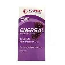 Enersal Suero Oral X 1 Sobre Uva