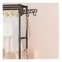 Estante Para Ropa Organizador Zapatero Y Perchero 3 Niveles