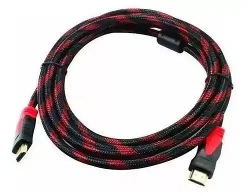 Cable Hdmi 3 Metros Mallado. Doble Filtro Núcleo De Ferrita