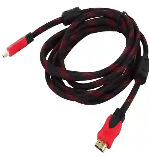 Cable Hdmi 3 Metros Mallado. Doble Filtro Núcleo De Ferrita