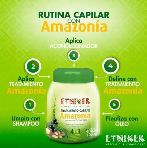 Tratamiento Rizos Amazonía Etniker 1000g