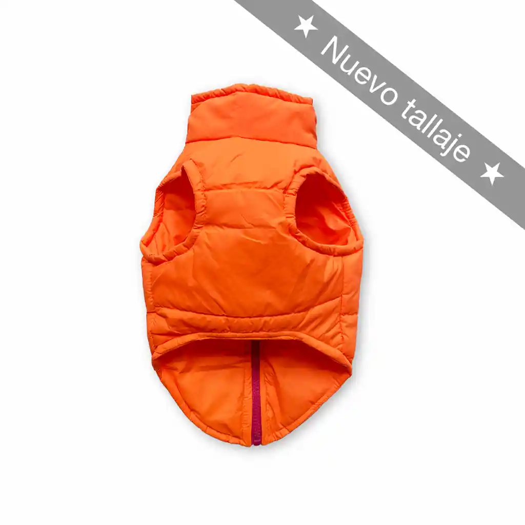 Chaleco Xl Naranja Cremallera