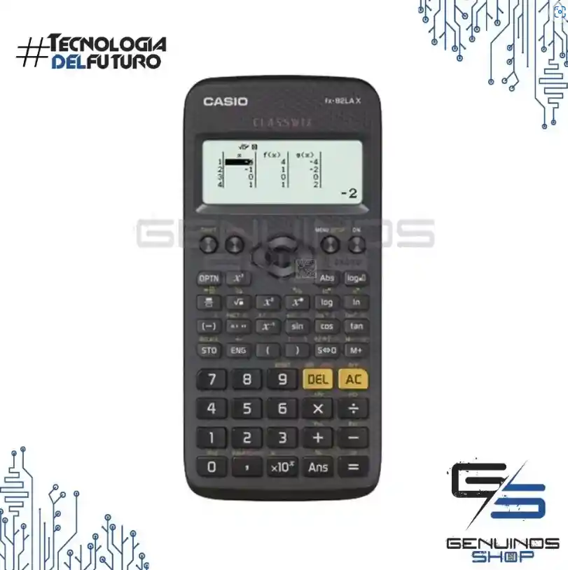 Calculadora Científica Casio Fx 82 La X 2generacion