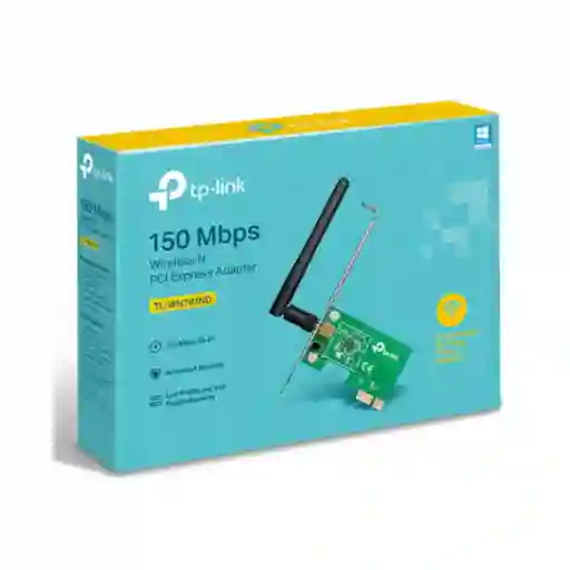 Adaptador Inalambrico Tp-link Tl-wn781nd - Pci Express - 150mbps