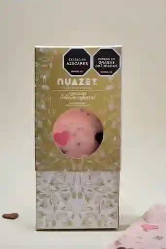 Barra De Chocolate Blanco Con Fresa Liofilizada
