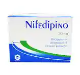 Nifedipino 30 Mg X 1 Cap. Expofarma