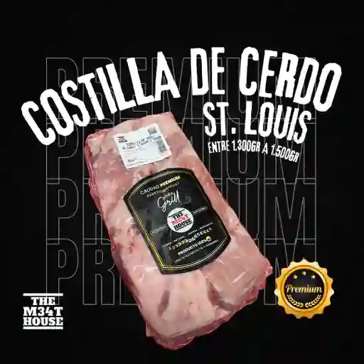 Costilla De Cerdo St Louis