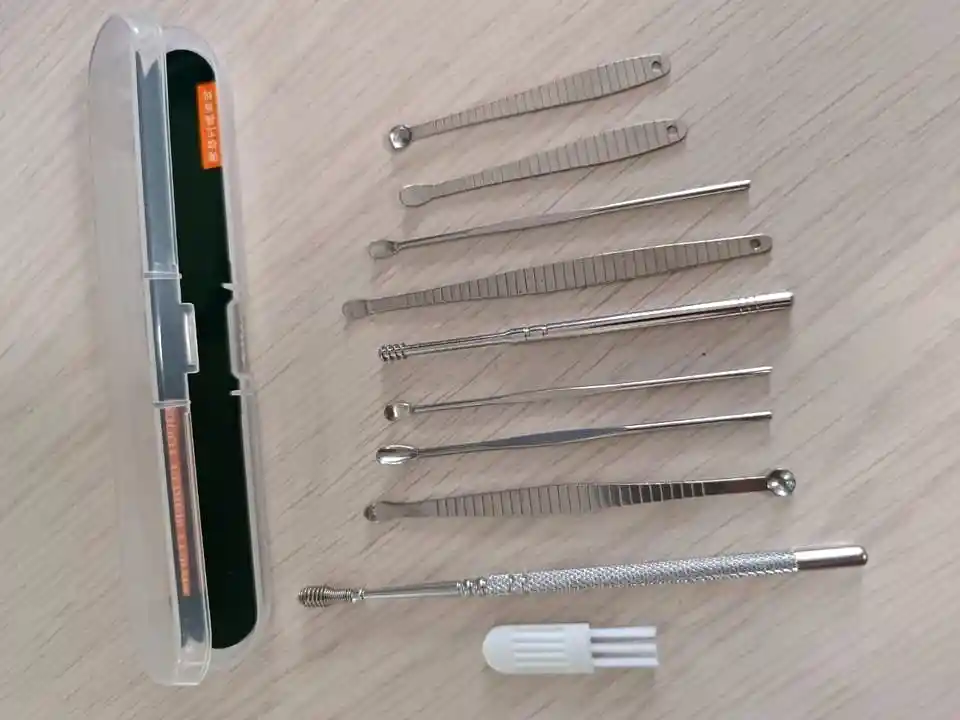 Kit Limpieza Oídos Extractor 10 Piezas ⚡