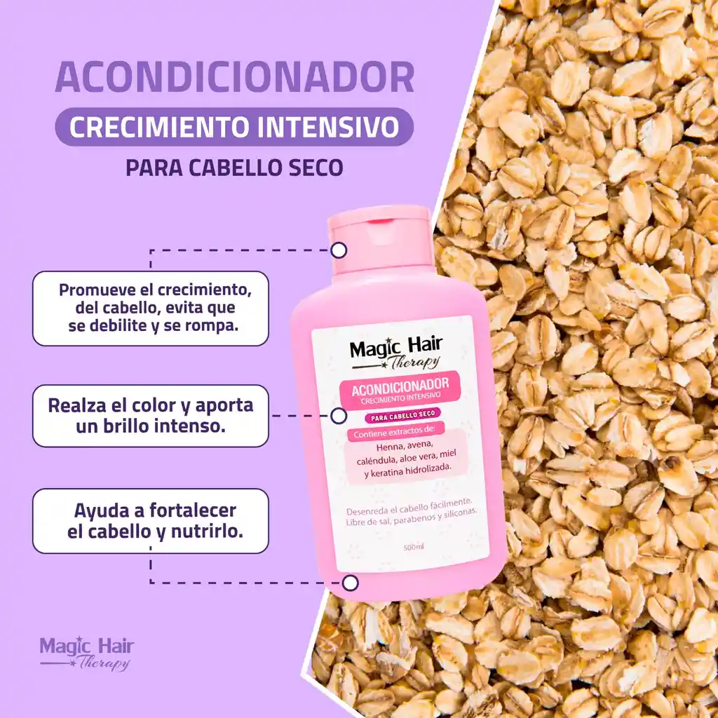 Acondicionador Crecimiento Intensivo Cabello Seco