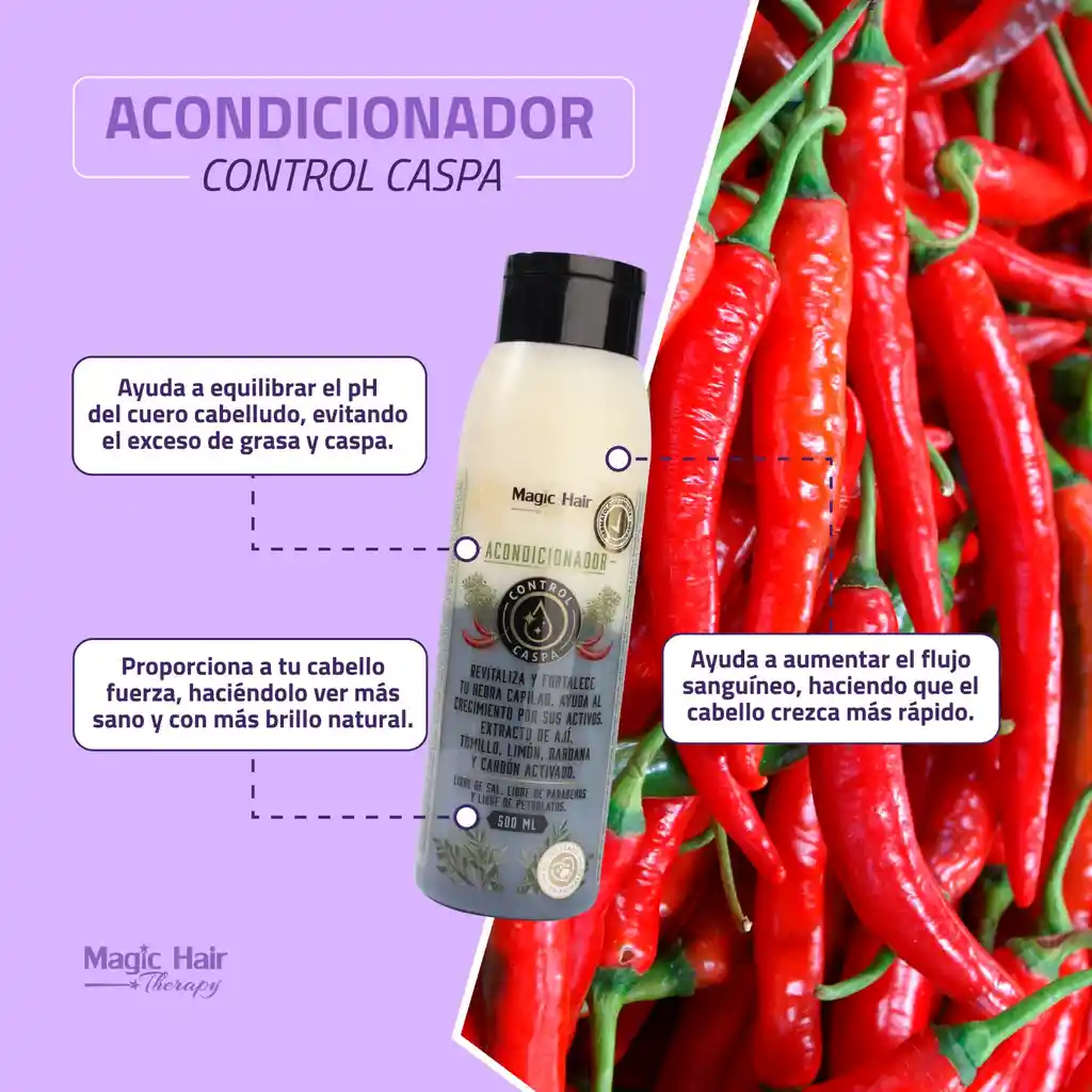 Acondicionador Control Caspa