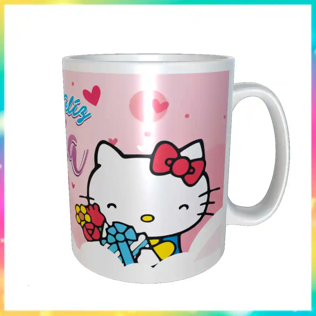 Mug Vaso Pocillo Amor Kitty