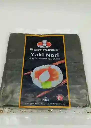 Algas Nori Best Choise 48 X 10 Hojas