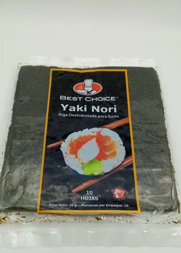 Algas Nori Best Choise 48 X 10 Hojas