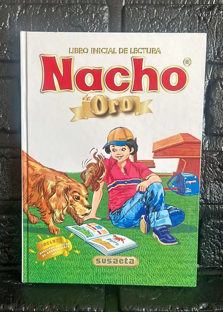 Libro Cartilla Nacho Lee Pasta Dura (( Nacho Oro ))