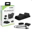 Cargador Doble Control Xbox One + 2 Baterias + Cable Usb