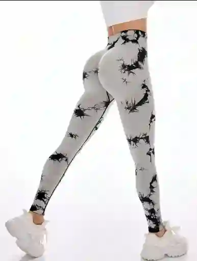 Leggins Mallas Tye Dye Push Up