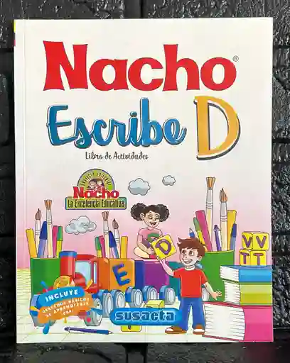 Libro Cartilla Nacho Escribe D