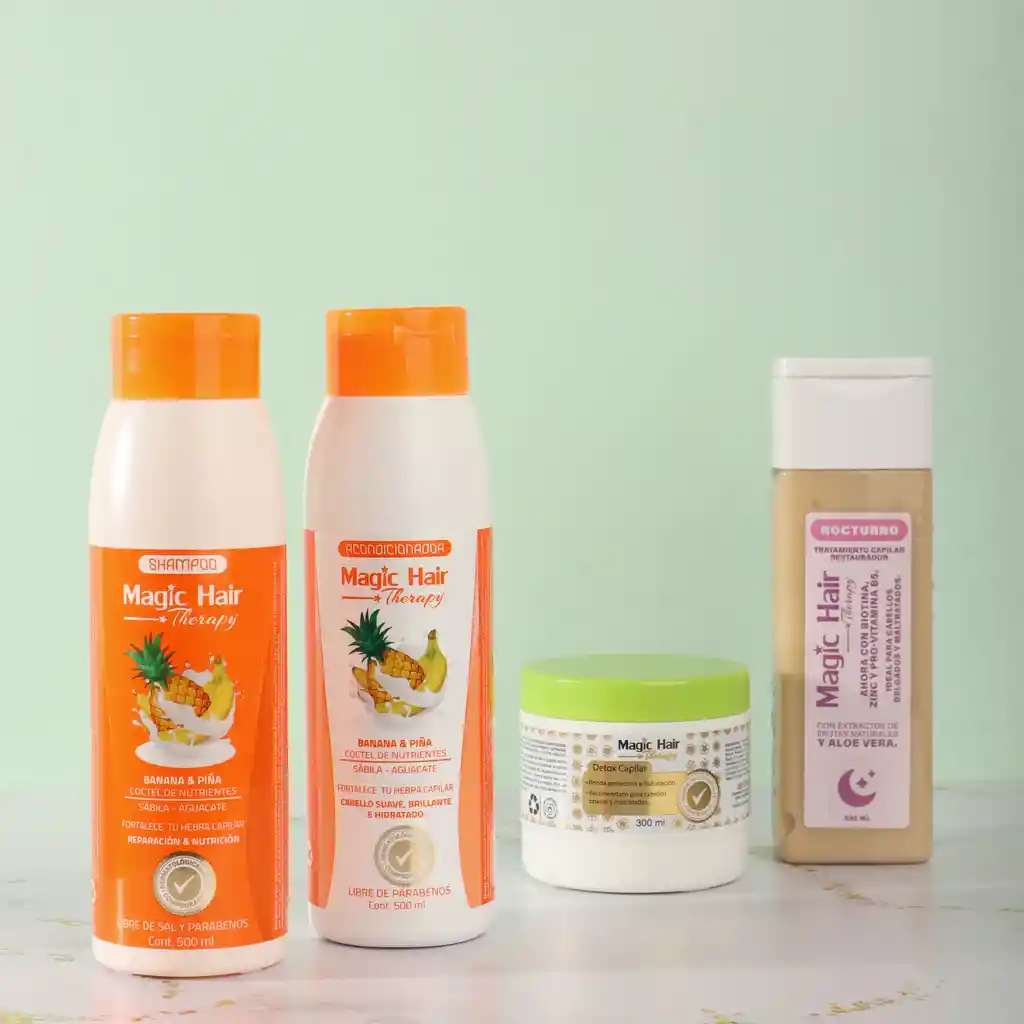 Kit Platinum Anticaída (banana Y Piña) + Obsequio