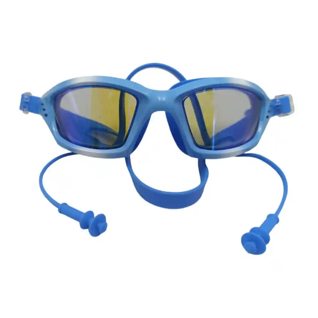 Gafas De Natación Prof Tapa Oido-zs8200 (adulto)/ Azul-rey