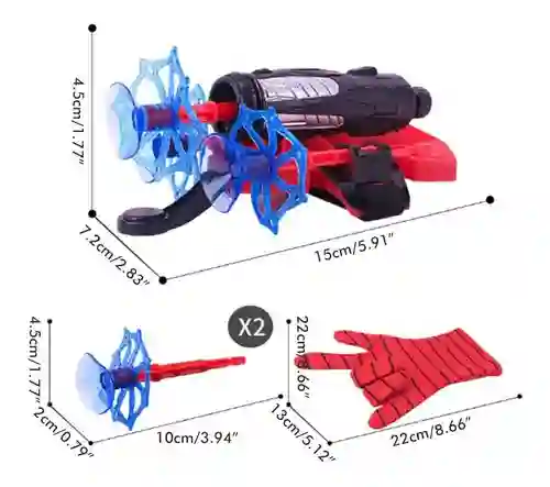 Juguete Guante Spiderman Figura ⚡