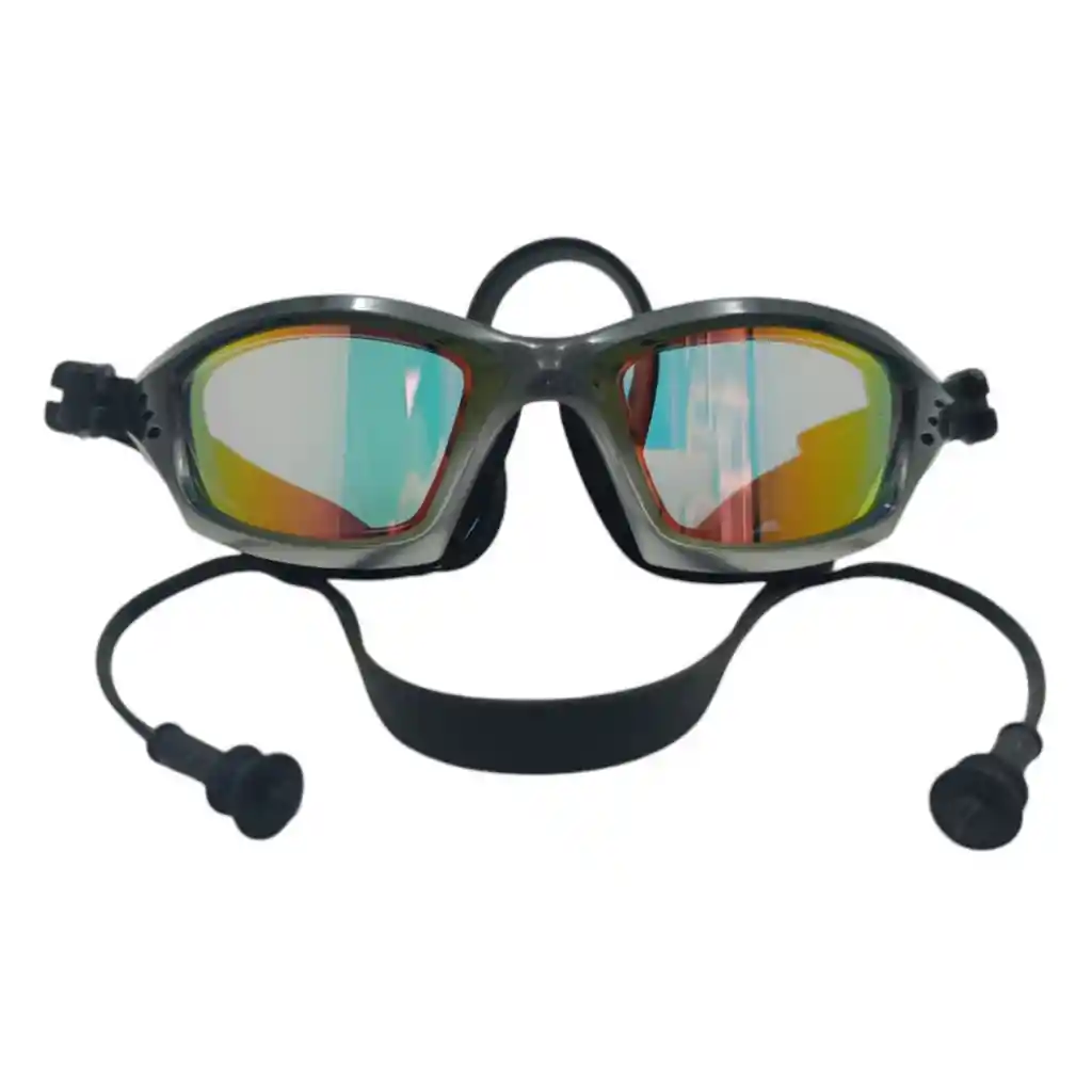 Gafas De Natación Prof Tapa Oido-zs8200 (adulto)/ Negro