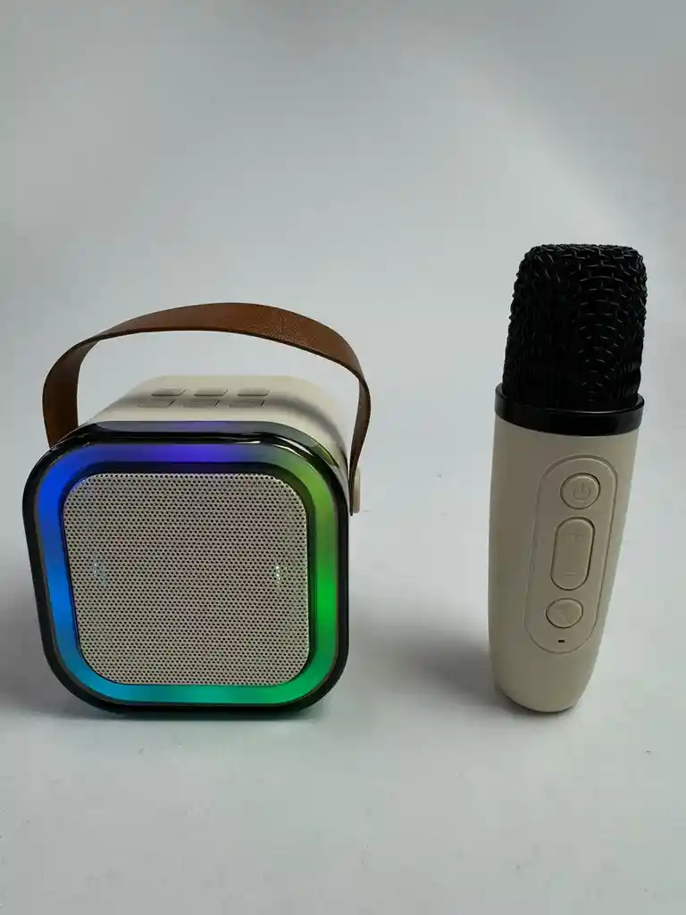 Mini Karaoke Para Niños Nd Parlante Y Microfono