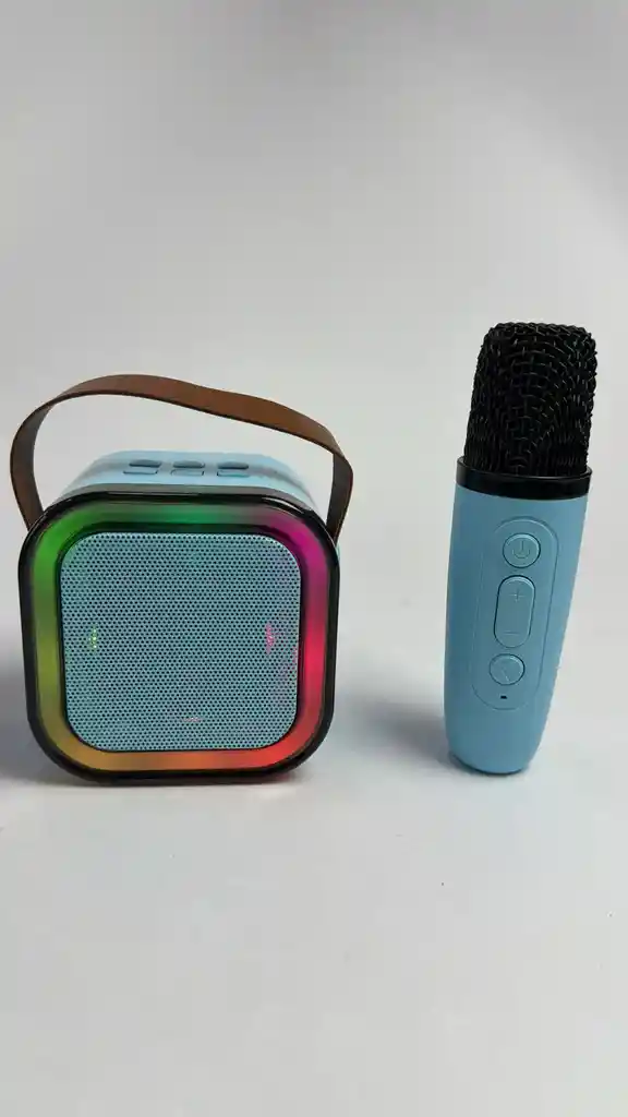 Mini Karaoke Para Niños Nd Parlante Y Microfono