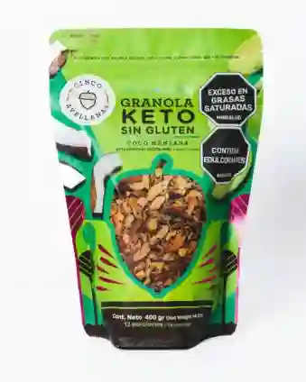 Granola Keto Coco Manz X400g Cinco Avell