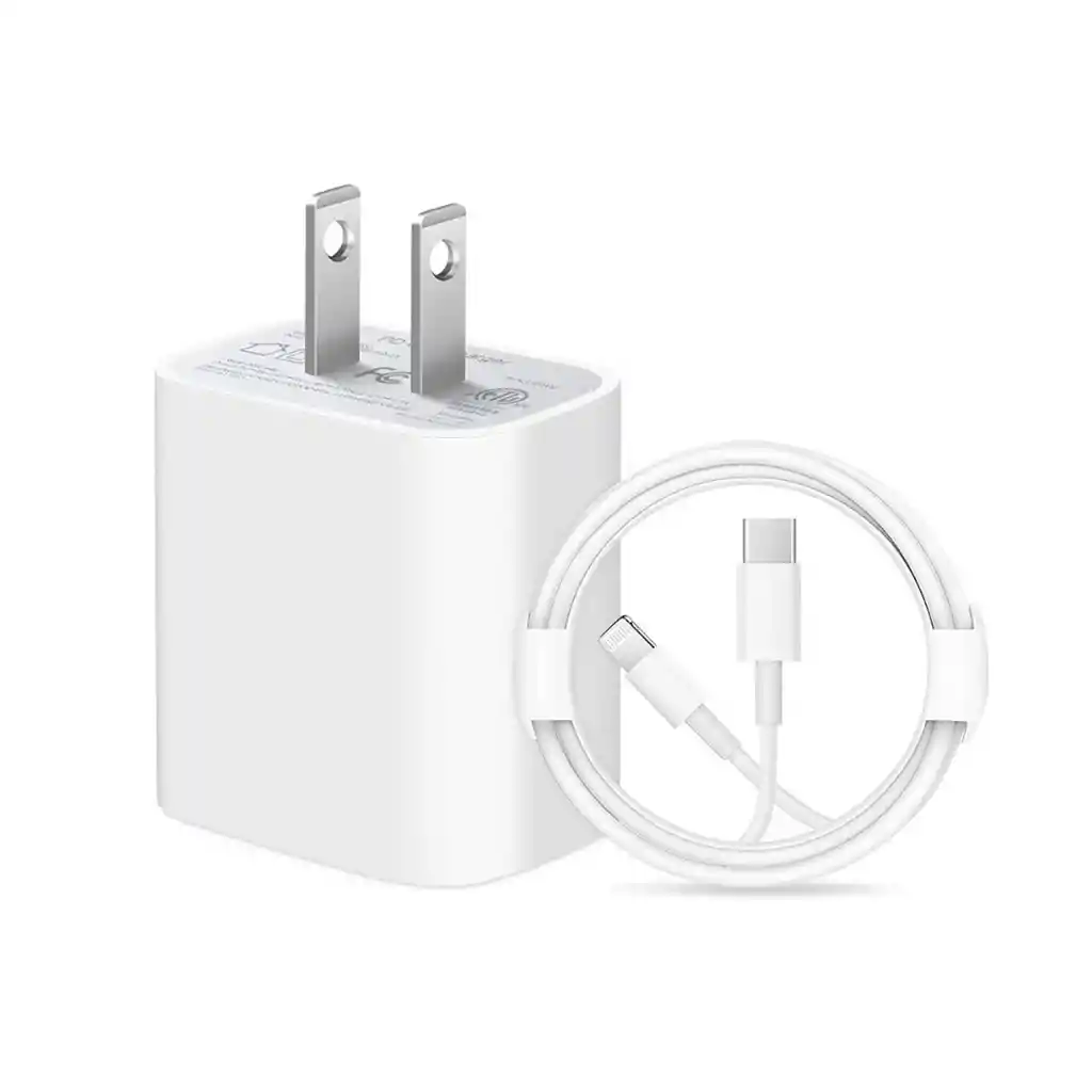 Cargador Iphone 20w (carga Rápida)