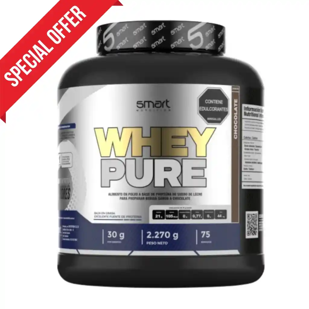 Whey Pure 5lb - Smart Nutrition - Chocolate