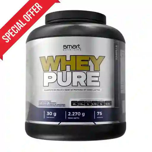 Whey Pure 5lb - Smart Nutrition - Vainilla