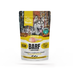 Barf Para Perros Pollo 160 Gr Barf Para Mascotas Liofilizado Pollo